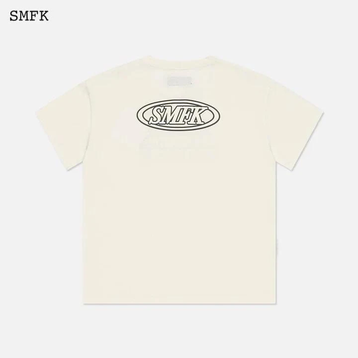 SMFK WOMEN OVERSIZED MODEL VINTAGE TEE 商品