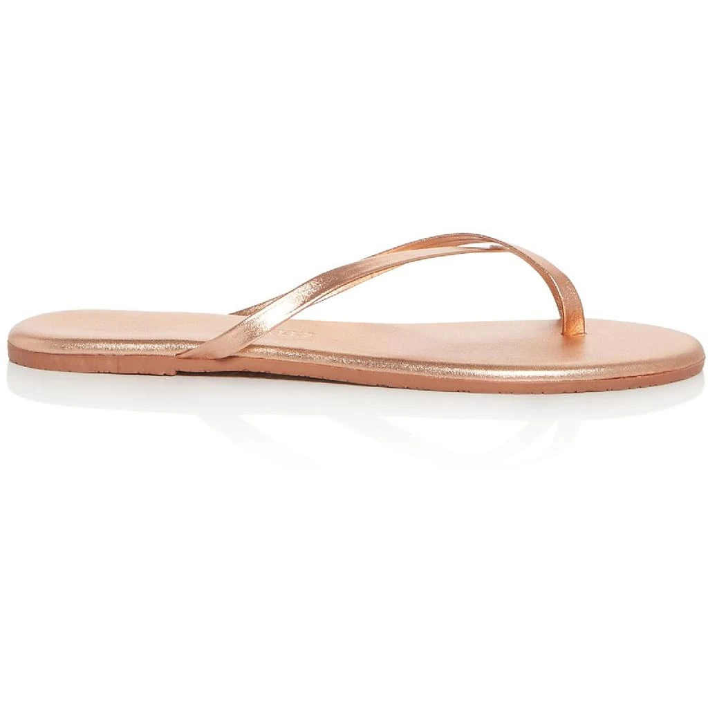 商品Tkees|Tkees Womens Riley Faux Leather Slip On Flat Sandals,价格¥145,第2张图片详细描述