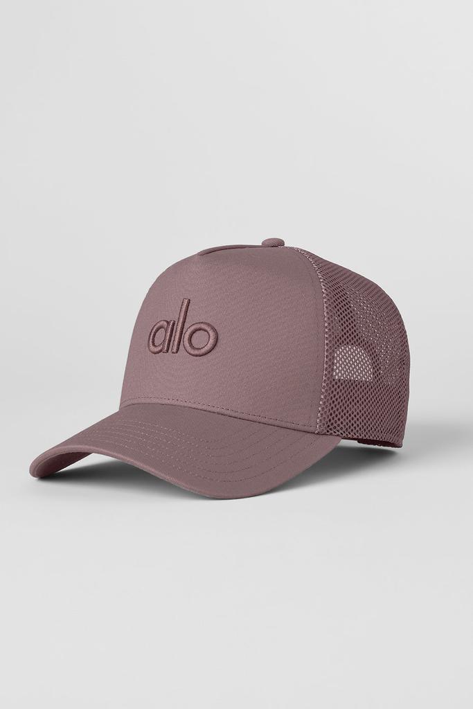Alo District Trucker Hat - Mushroom - Hats - Free Shipping