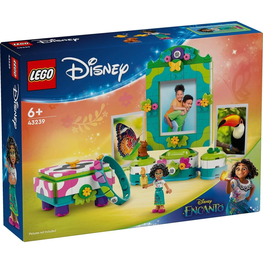 商品LEGO|LEGO | Disney Encanto Mirabel’s Photo Frame and Jewellery Box Buildable Toy with Character 43239,价格¥278,第1张图片