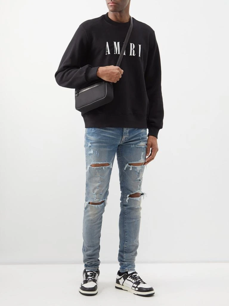 商品AMIRI|Logo-print jersey sweatshirt,价格¥2510,第2张图片详细描述