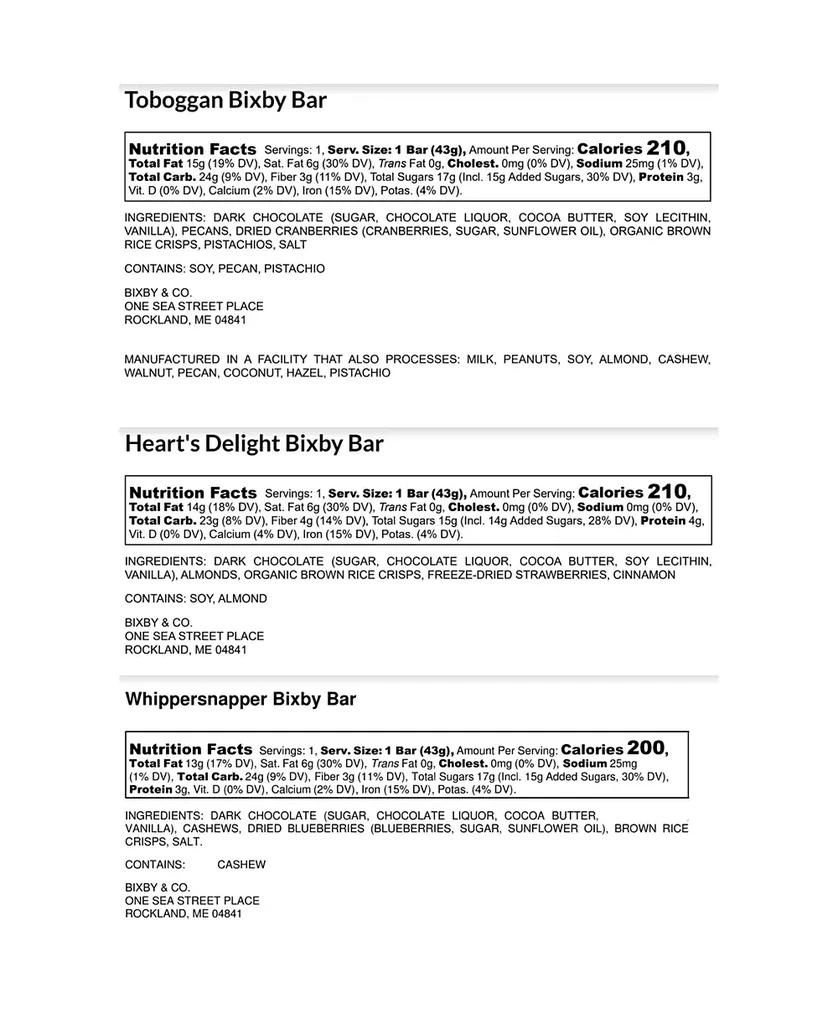 商品Bixby Chocolate|Bixby Bar Gift Box, Set of 12 Bars,价格¥170,第4张图片详细描述