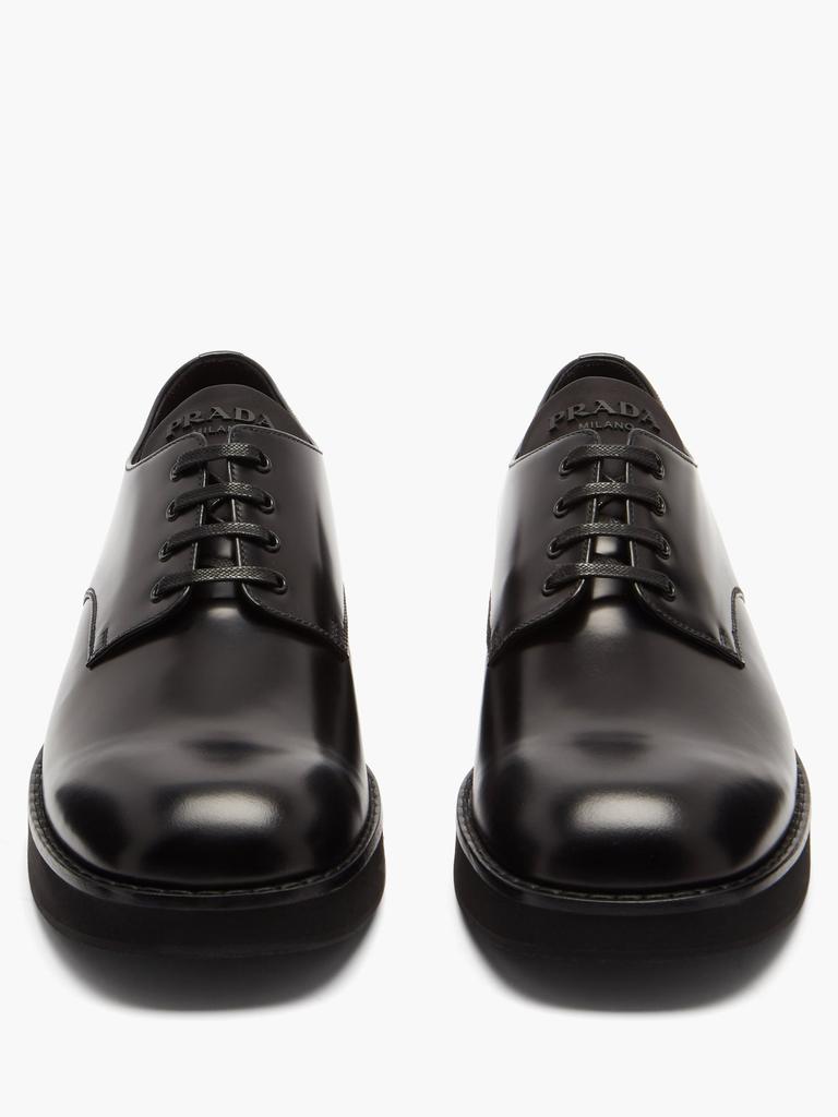 Chunky-sole leather Derby shoes商品第5张图片规格展示