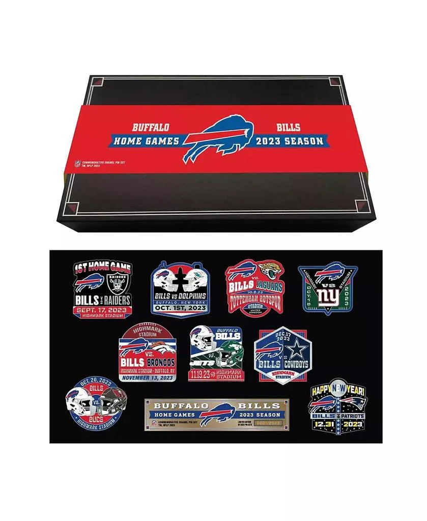 商品Mojo Licensing|Buffalo Bills 2023-24 Game Day Pin Collector Set,价格¥748,第1张图片