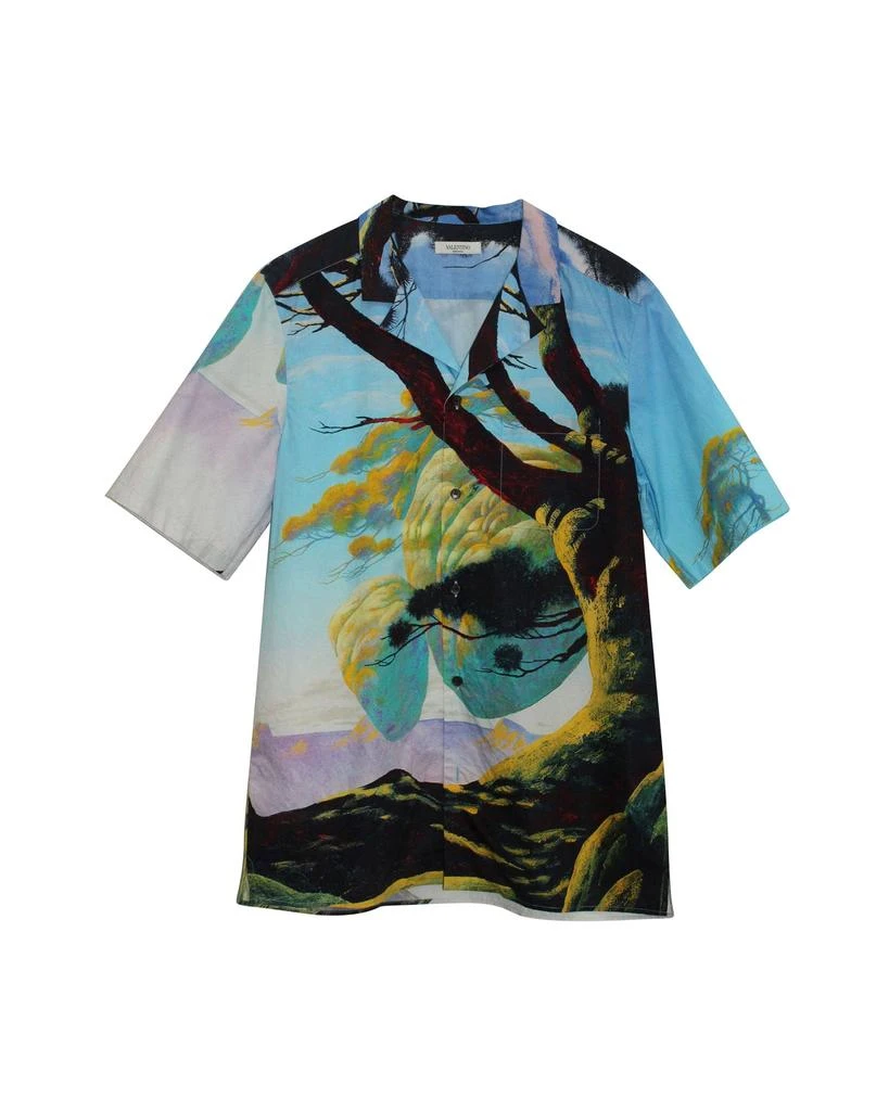 商品[二手商品] Mario Valentino|Valentino Garavani X Roger Dean Floating Island Vacation Print Shirt in Multicolor Cotton,价格¥2048,第1张图片