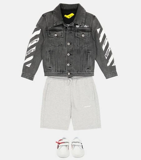 商品Off-White|Low Vulcanized皮革运动鞋,价格¥1508,第2张图片详细描述