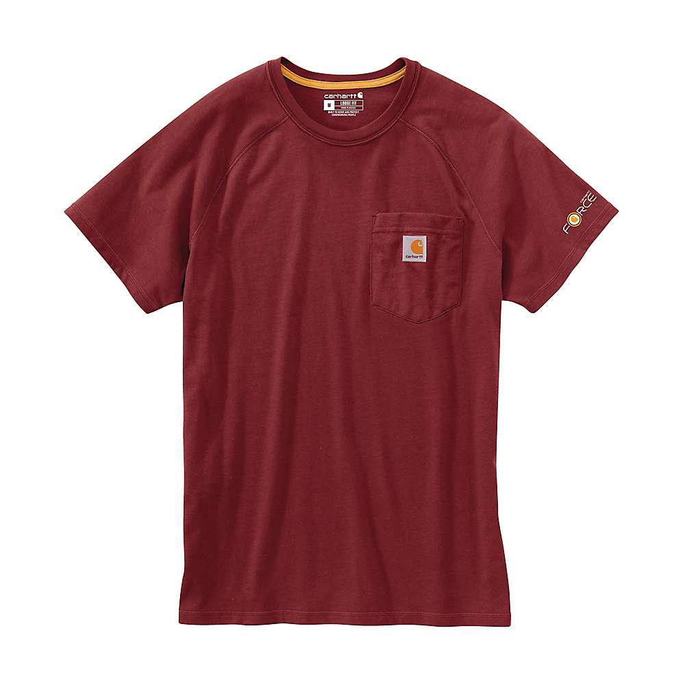 Carhartt Men's Force Cotton Delmont SS T恤商品第5张图片规格展示