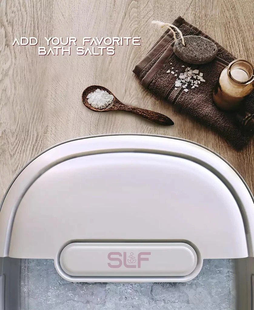商品Tzumi|SLF Heated Portable Bubble Bath Foot Massager,价格¥496,第5张图片详细描述