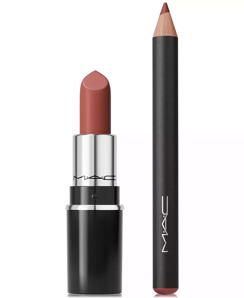 商品MAC|2-Pc. Tiny Treasures Mini Lipstick + Lip Liner Gift Set,价格¥178,第3张图片详细描述
