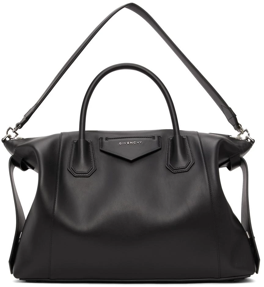 商品Givenchy|Black Medium Antigona Soft Bag,价格¥14640,第1张图片