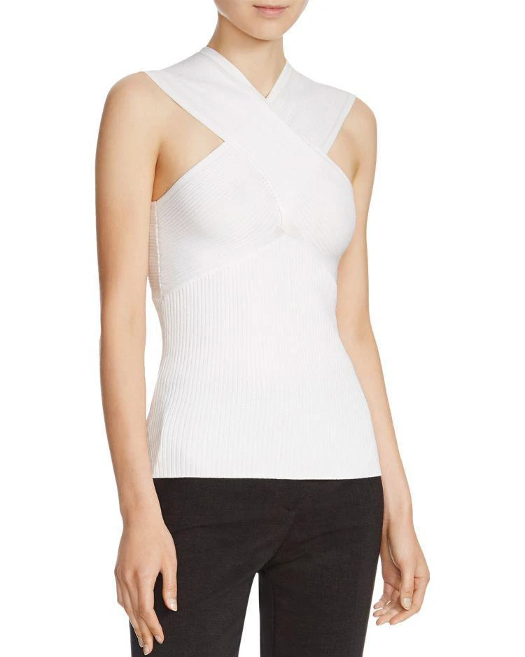 商品Maje|Manhattan Ribbed-Knit Top,价格¥778,第1张图片