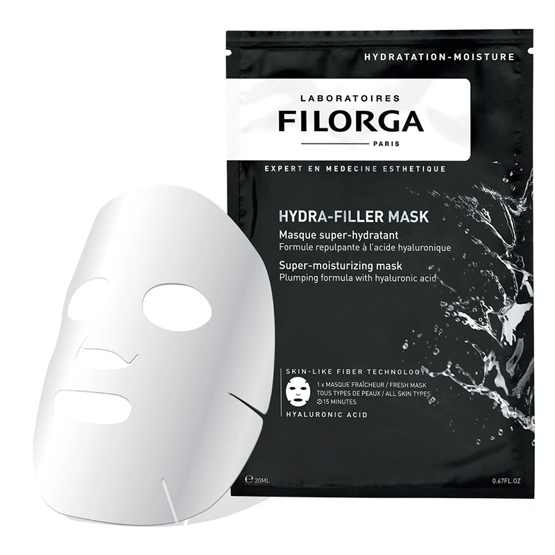 商品Filorga|菲洛嘉FILORGA 玻尿酸盈润焕龄时光抗皱面膜23ml 玻尿酸盈润面膜10片,价格¥746,第1张图片