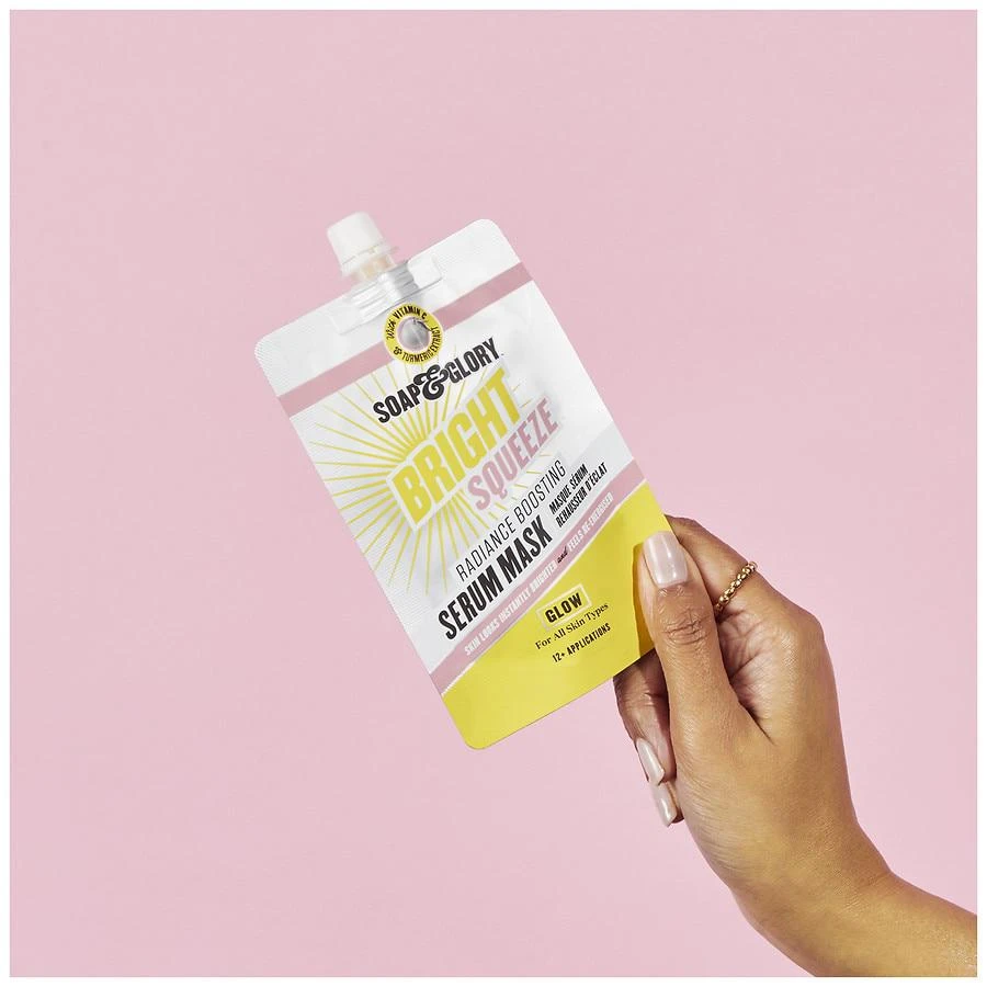 商品Soap & Glory|Bright Squeeze Radiance Boosting Serum Mask,价格¥74,第5张图片详细描述