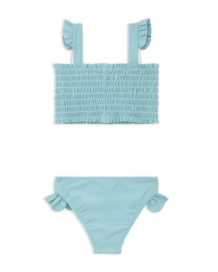 商品Minnow|Girls' Sea Smocked Two Piece Swimsuit - Baby, Little Kid, Big Kid,价格¥479,第2张图片详细描述