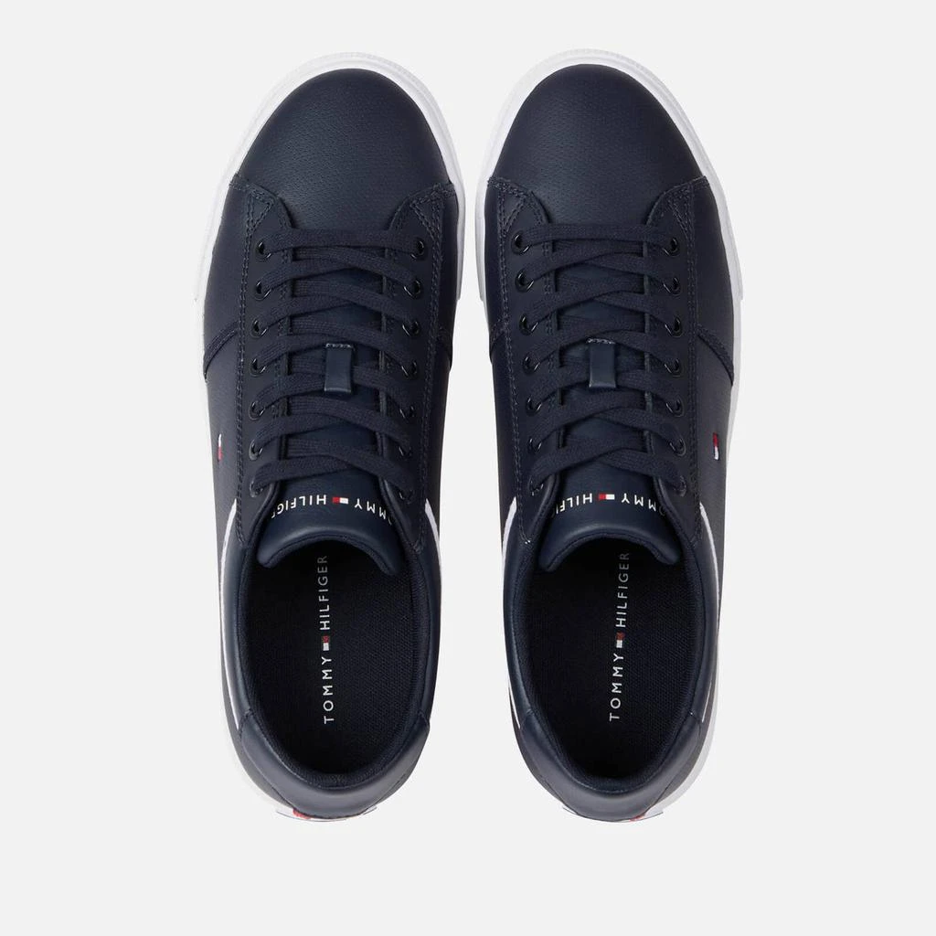 商品Tommy Hilfiger|Tommy Hilfiger Iconic Vulcanised Leather Trainers,价格¥746,第3张图片详细描述