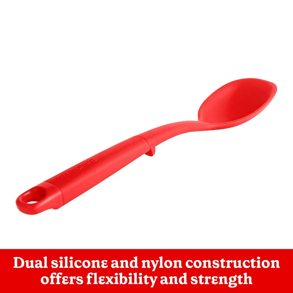 商品Betty Crocker|Silicone 13 Inch Spoon, Red,价格¥112,第3张图片详细描述