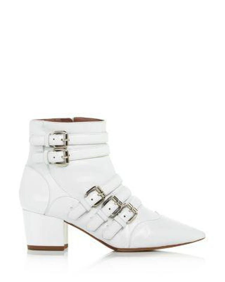 商品Tabitha Simmons|Christy Buckled Block Heel Booties ,价格¥3277,第2张图片详细描述