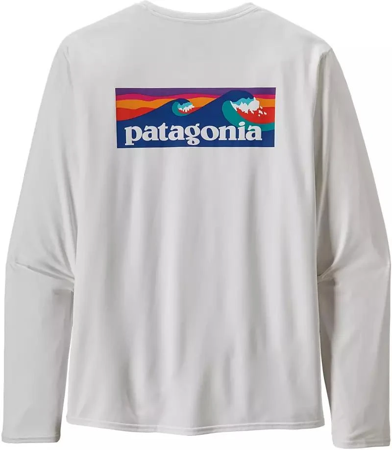 商品Patagonia|男士Capilene®吸湿排汗图案长袖T恤,价格¥364,第9张图片详细描述