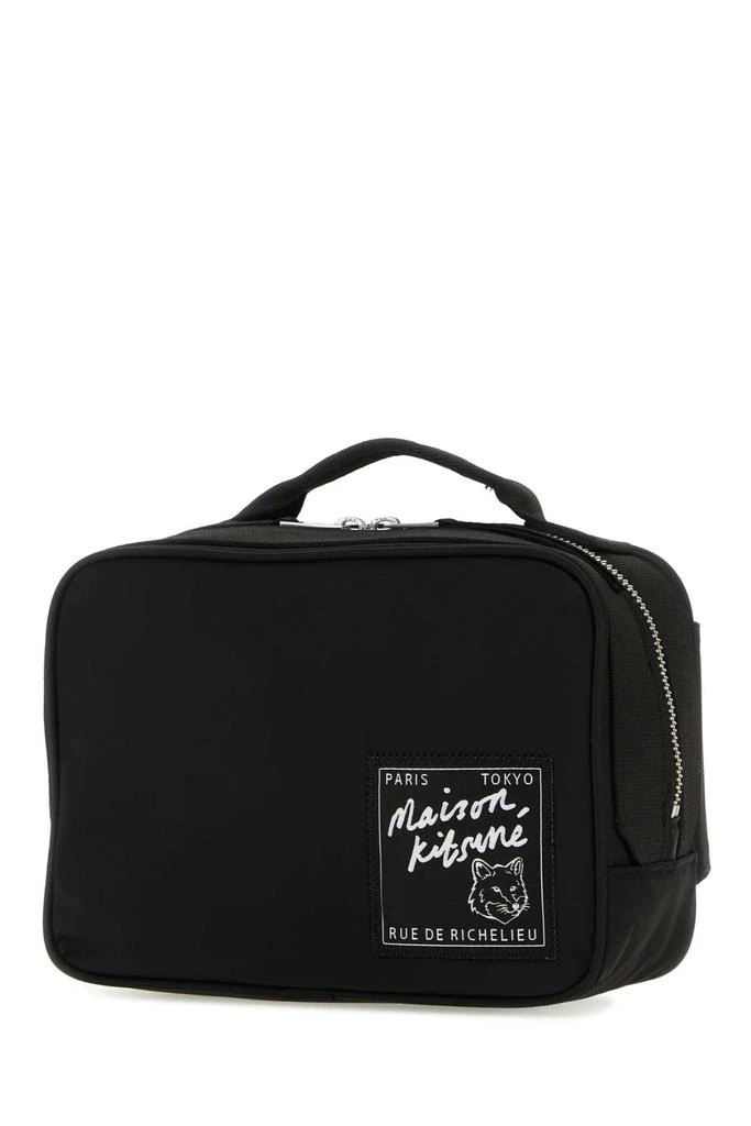 商品Maison Kitsune|Black Nylon Belt Bag,价格¥1783,第2张图片详细描述