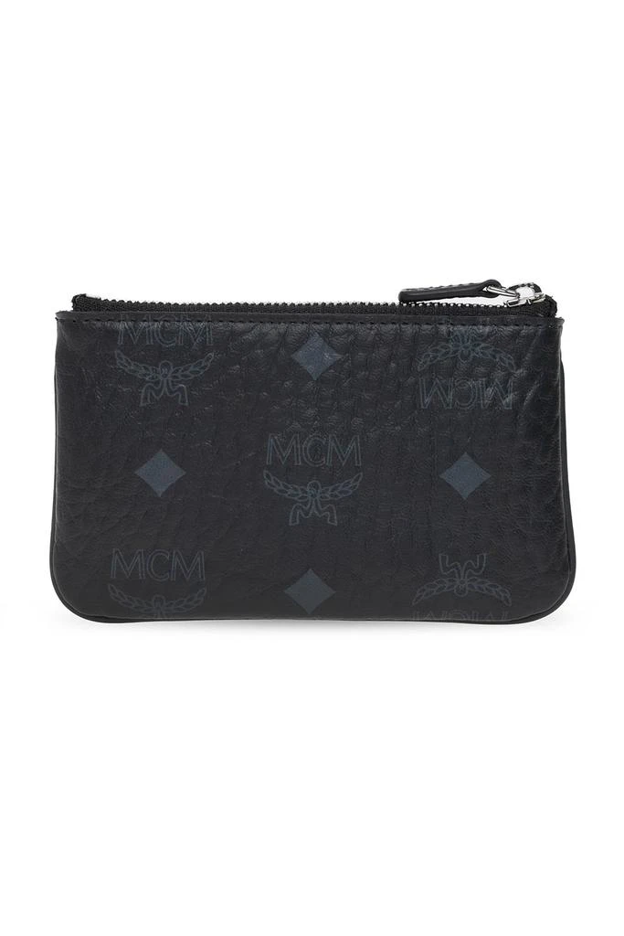 商品MCM|MCM Monogram Printed Zipped Mini Key Pouch,价格¥1341,第1张图片