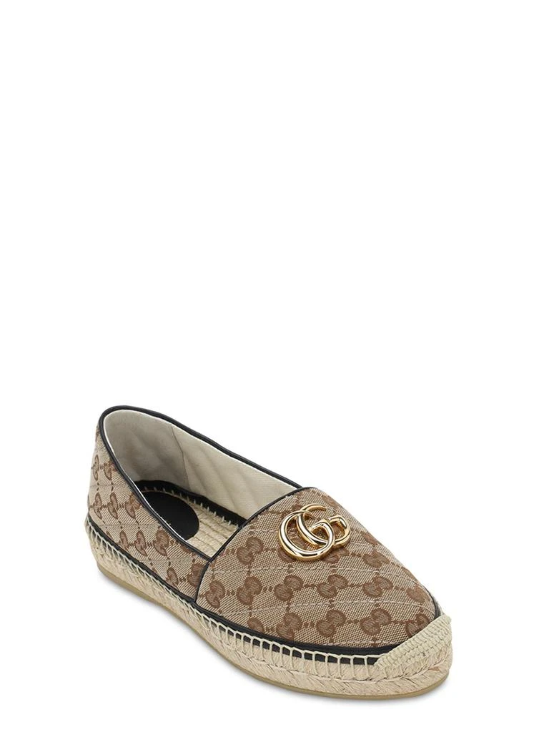商品Gucci|20mm Pilar Quilted Canvas Espadrilles,价格¥5135,第2张图片详细描述