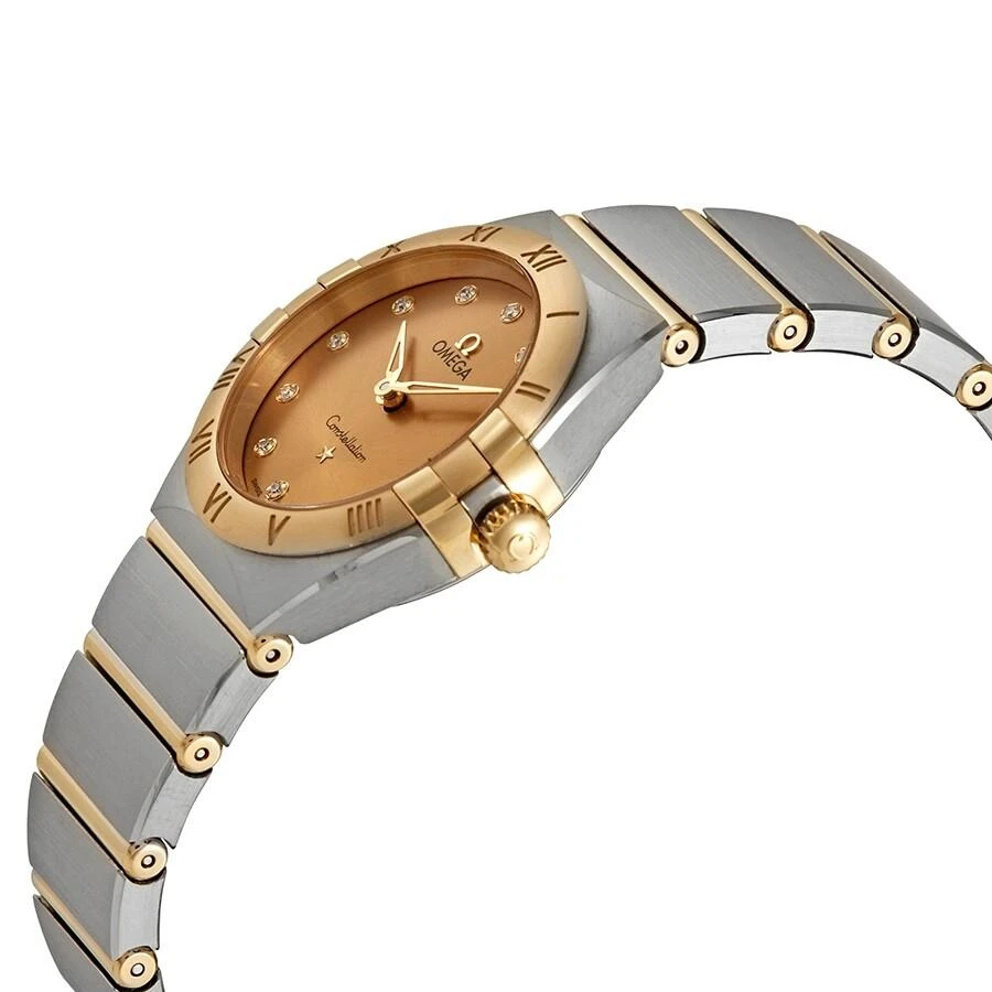 商品Omega|Constellation Manhattan Quartz Diamond Ladies Watch 131.20.28.60.58.001,价格¥30186,第2张图片详细描述