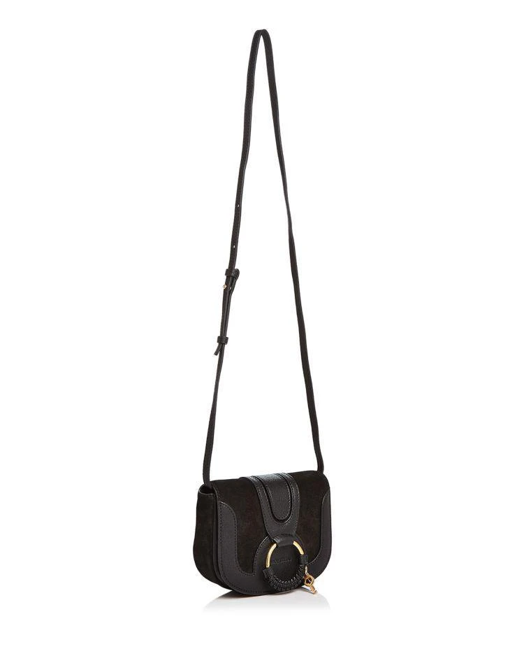 商品See by Chloé|Hana Mini Suede & Leather Crossbody,价格¥2184,第4张图片详细描述