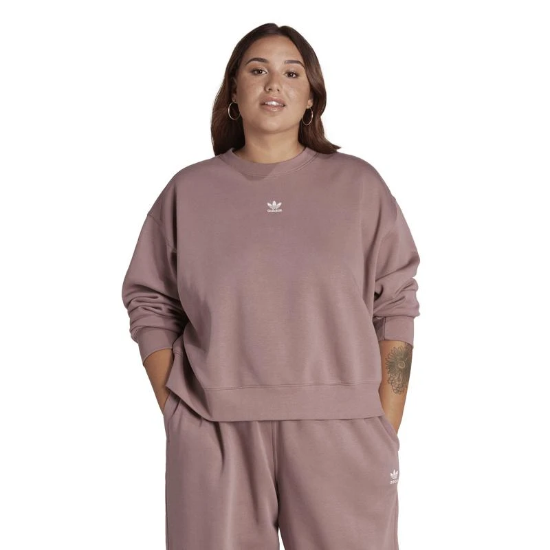 商品Adidas|adidas Originals Adicolor Essentials Crew Sweatshirt (Plus Size) - Women's,价格¥259,第1张图片