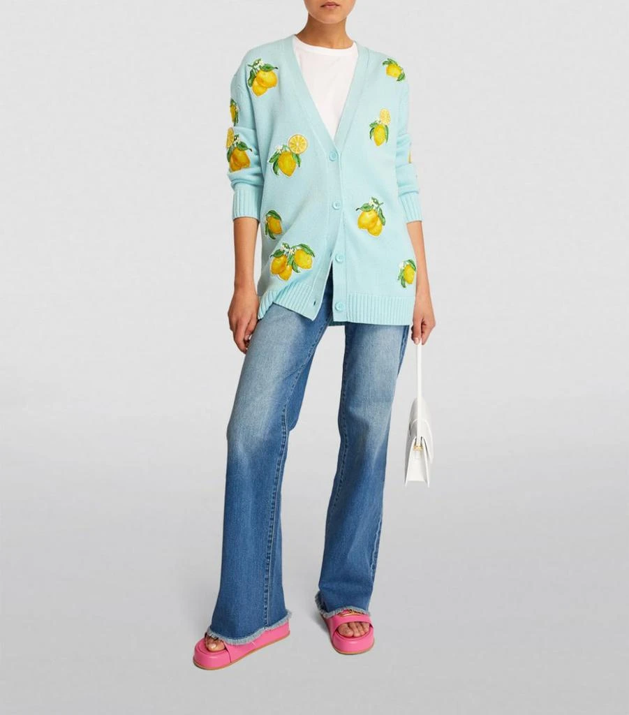 商品Alice + Olivia|Lemon-Embroidered Cardigan,价格¥4268,第2张图片详细描述