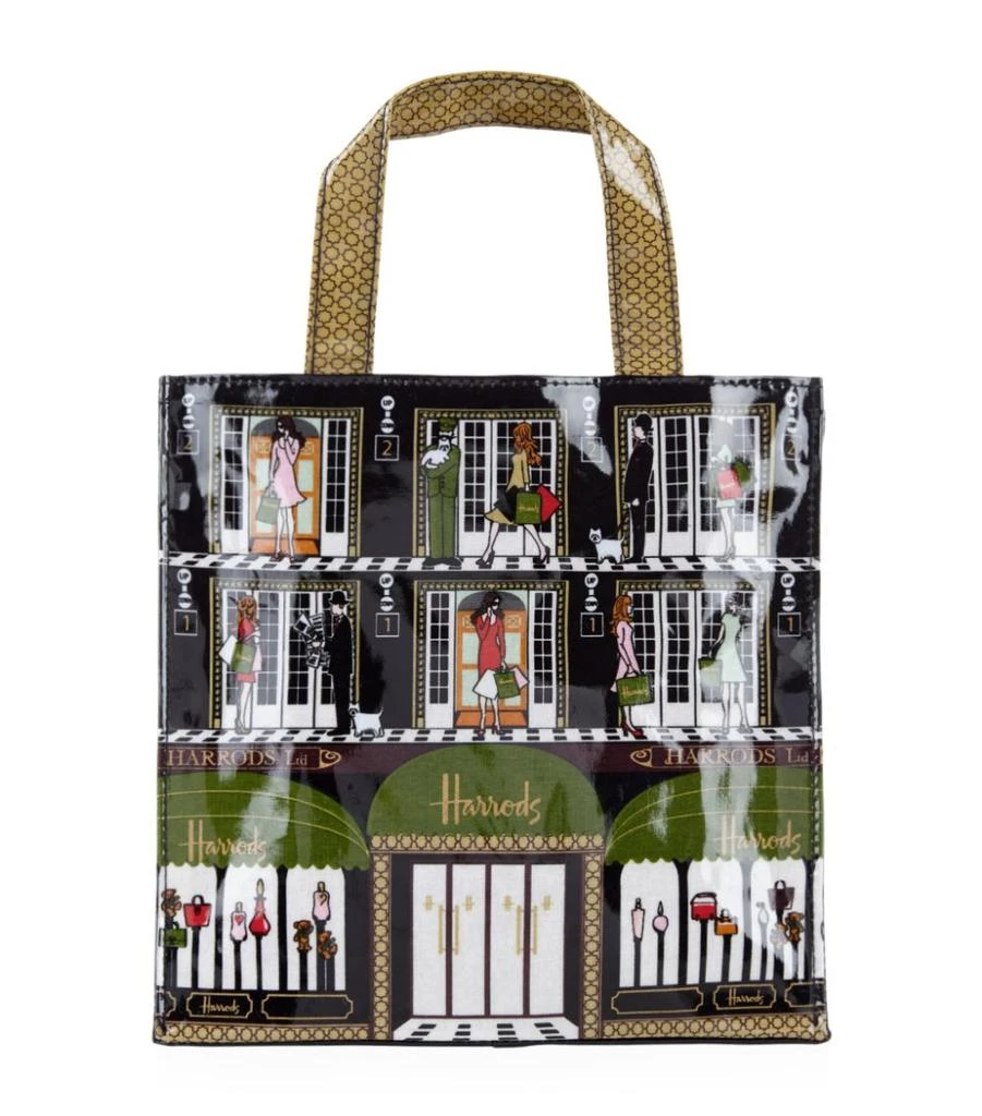 商品Harrods|Harrods Elevators Small Shopper Bag,价格¥281,第1张图片