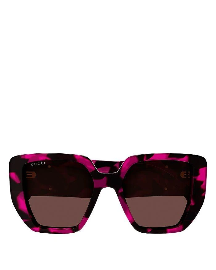 商品Gucci|GG0956S Gucci Generation Square Sunglasses, 54mm,价格¥3774,第2张图片详细描述