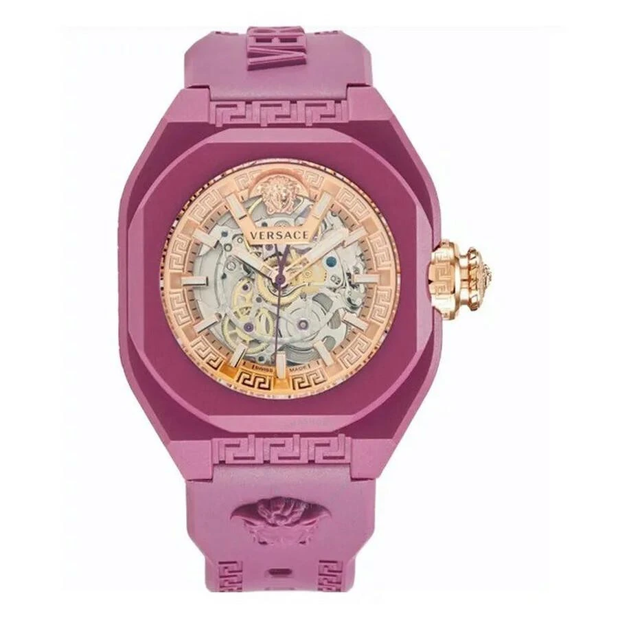 商品Versace|V-Legend Quartz Skeleton Dial Ladies Watch VE7L00323,价格¥3720,第1张图片