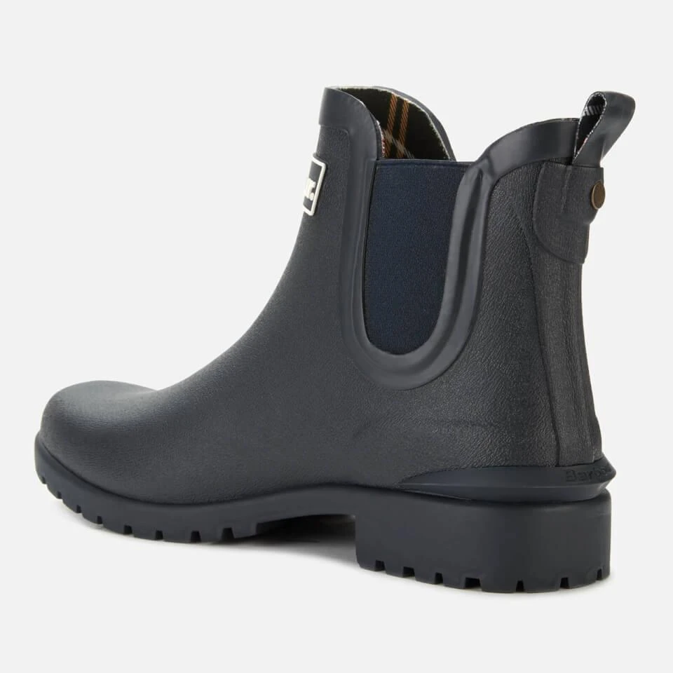 商品Barbour|BARBOUR WOMEN'S WILTON CHELSEA WELLIES - NAVY,价格¥542,第3张图片详细描述