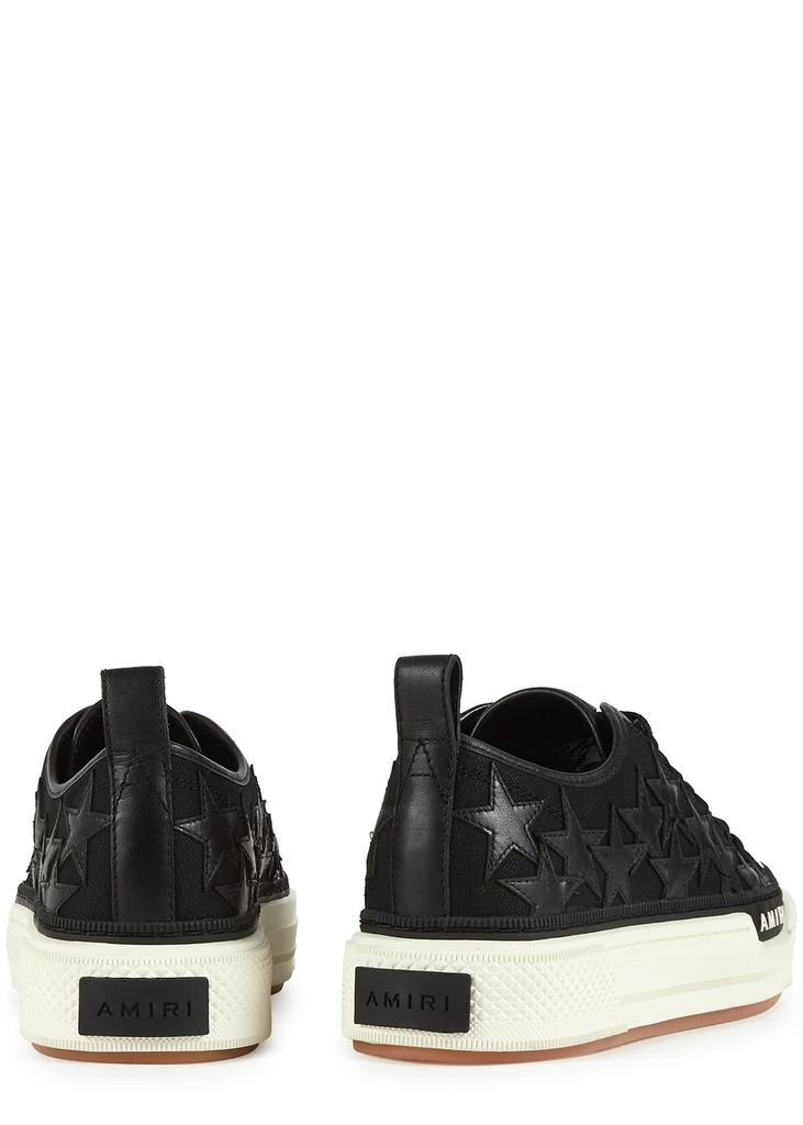 商品AMIRI|Stars black canvas sneakers,价格¥5256,第3张图片详细描述