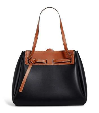 商品Loewe|Leather Lazo Top Handle Bag,价格¥15328,第1张图片