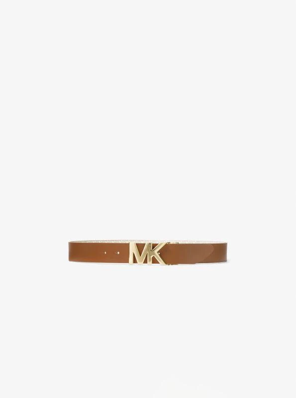 商品Michael Kors|Reversible Logo and Leather Waist Belt,价格¥177,第2张图片详细描述