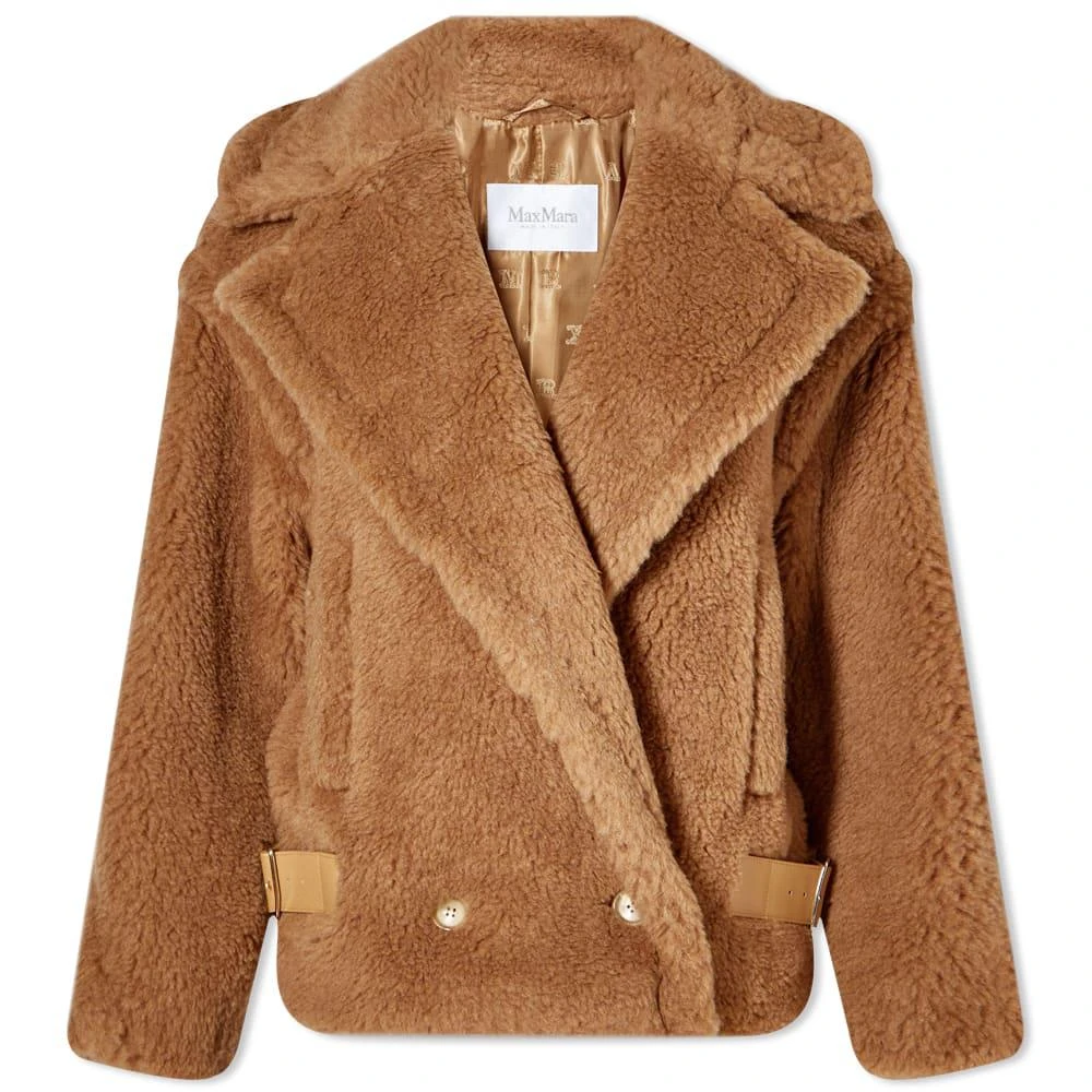 商品Max Mara|Max Mara Ranghi Teddy Biker Jacket,价格¥10262,第1张图片