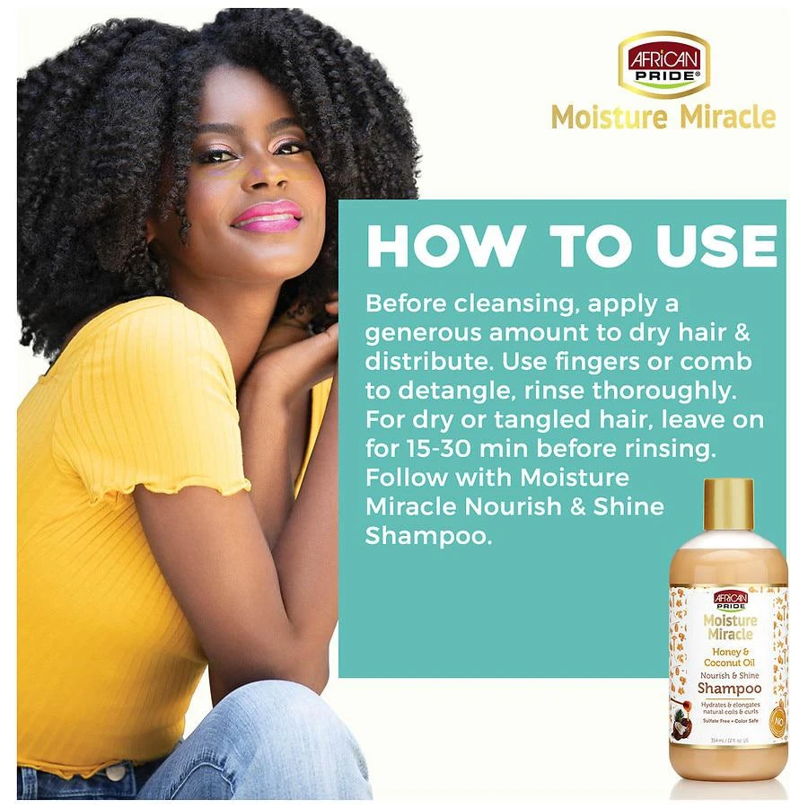 Moisturizing Shampoo Honey & Coconut Oil 商品