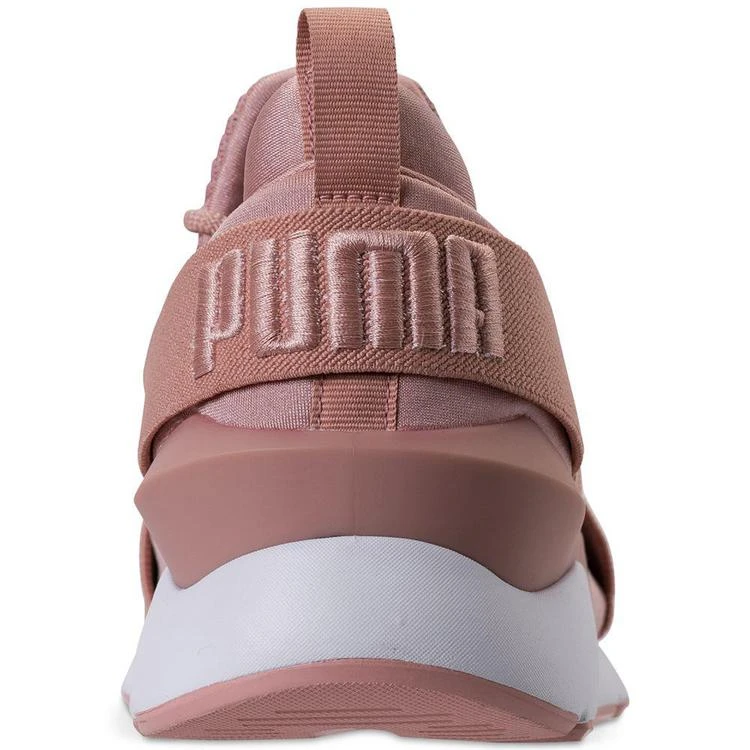 商品Puma|Women's Muse Satin EP Casual Sneakers from Finish Line,价格¥593,第5张图片详细描述