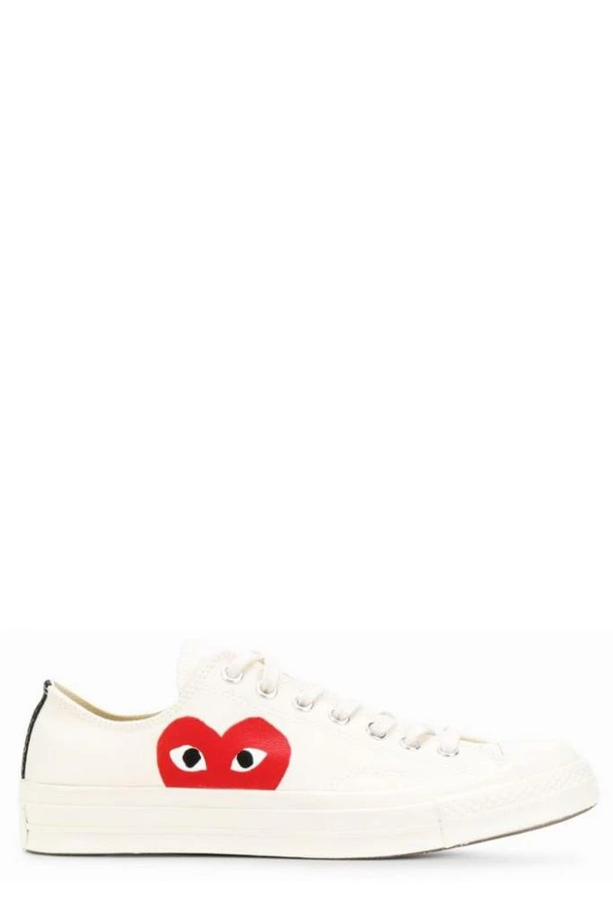 商品Comme des Garcons|Comme des Garçons Play Heart Printed Low-Top Sneakers,价格¥951,第1张图片
