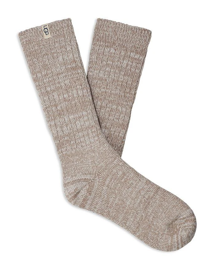 商品UGG|Rib Knit Slouchy Crew Socks, Pack of 3,价格¥333,第2张图片详细描述