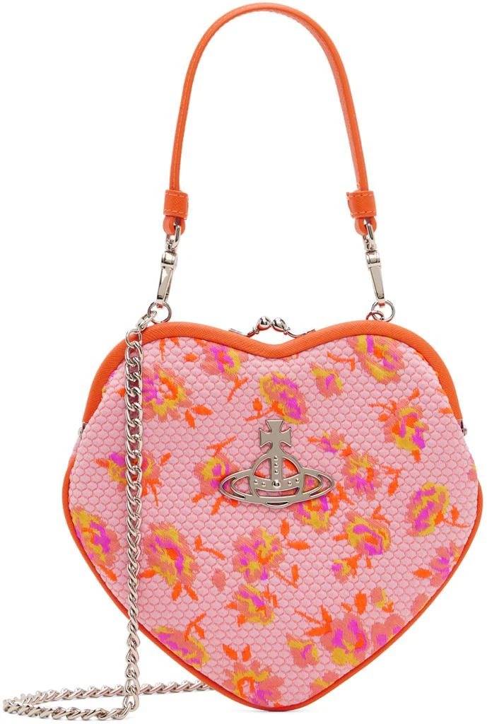 商品Vivienne Westwood|Pink Belle Heart Frame Bag,价格¥1781,第1张图片