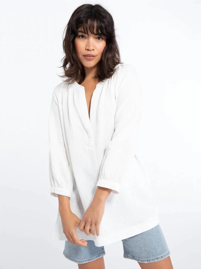 商品Sanctuary|Island Tunic Top in Brillant White,价格¥546,第3张图片详细描述