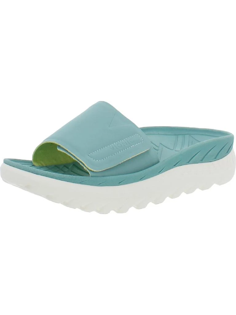 Rejuvenate Womens Slip On Comfort Slide Sandals 商品