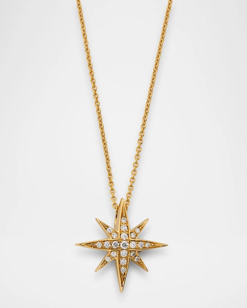 商品Lisa Nik|Talisman 18K Yellow Gold Star Pendant Necklace with Diamonds,价格¥9727,第1张图片