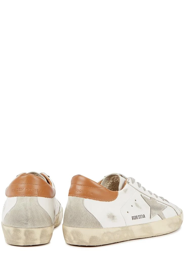 商品Golden Goose|Superstar white distressed leather sneakers,价格¥2455,第3张图片详细描述