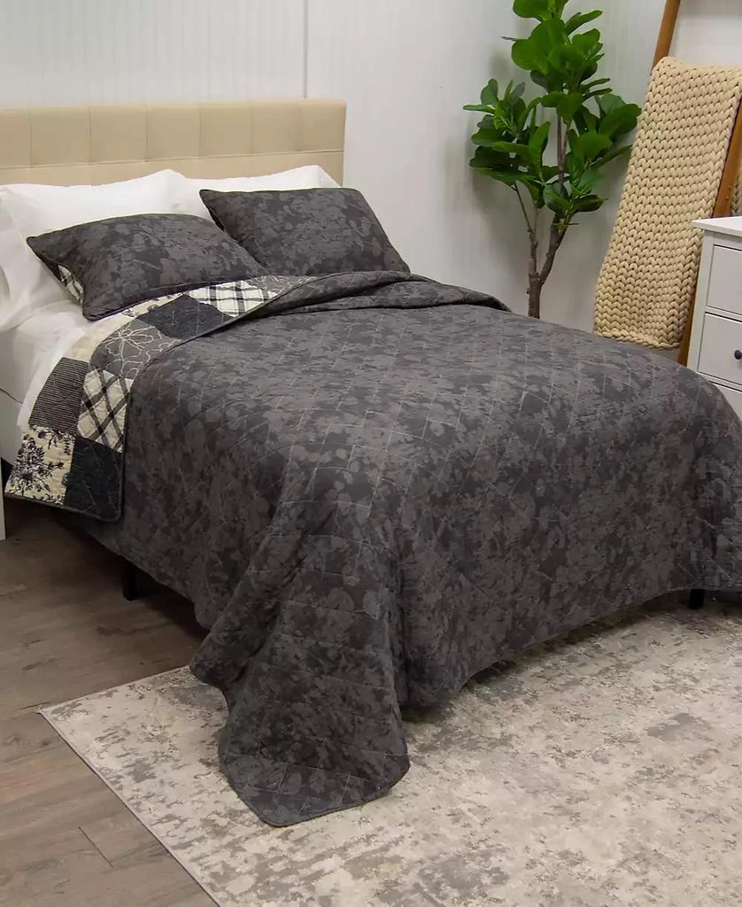 商品Donna Sharp|Augusta Rustic 3-Pc. Quilt Set,价格¥3109,第4张图片详细描述