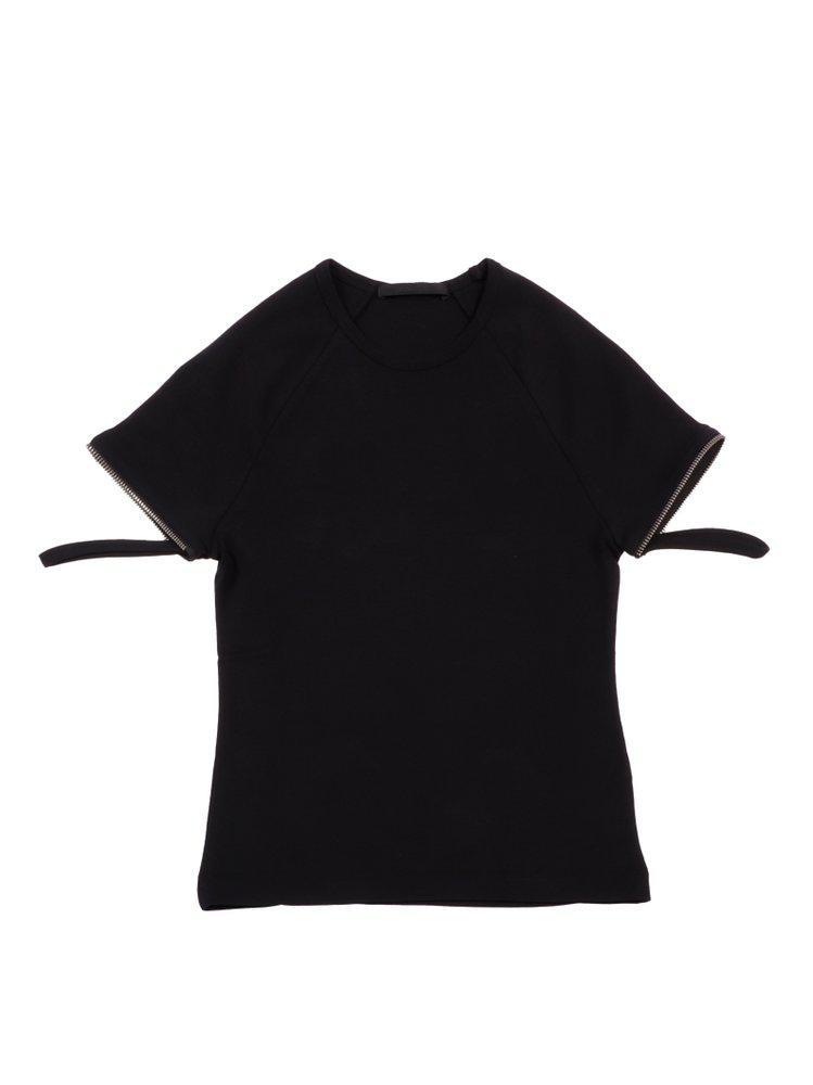 商品Helmut Lang|Helmut Lang Zip Baby T-Shirt,价格¥896,第1张图片
