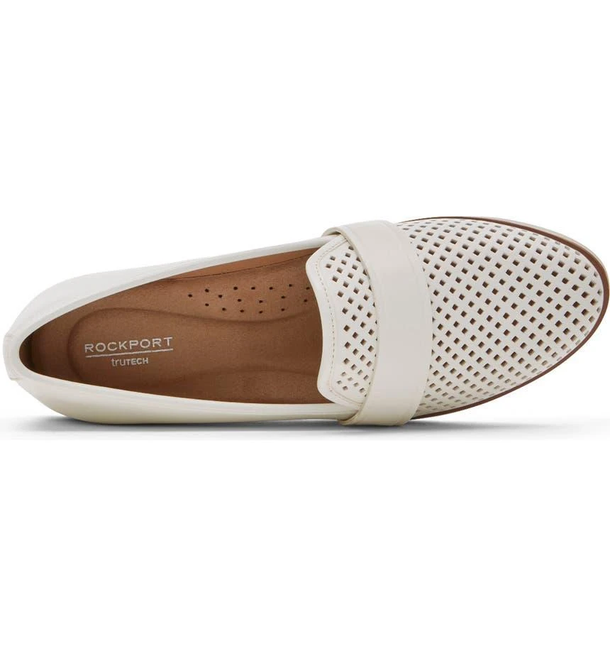 商品Rockport|Stacie Perforated Leather Loafer,价格¥490,第4张图片详细描述
