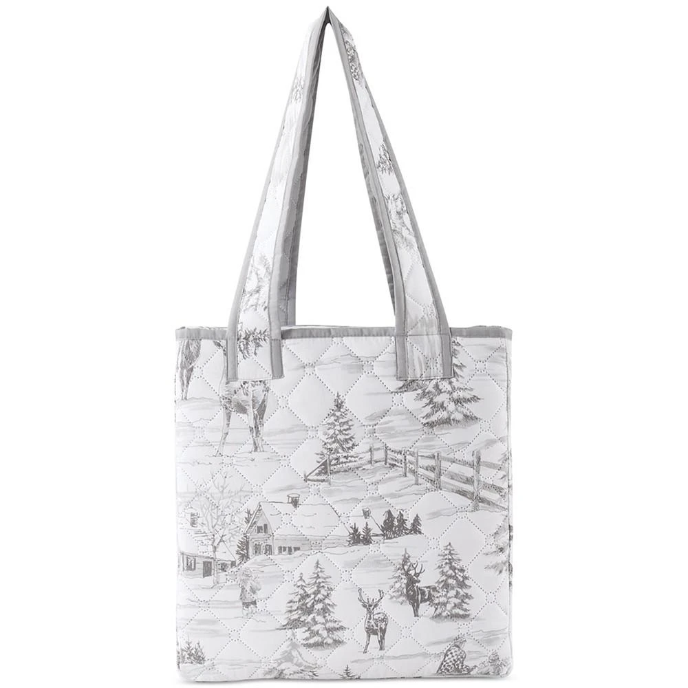 商品Charter Club|Christmas Town Quilt Bag Set, Full/Queen, Created For Macy's,价格¥227,第2张图片详细描述